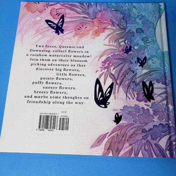 Rare Beautiful Childrens Floral Frolic HB Book Beginner Reader Animal Fox - Picture 4 of 15